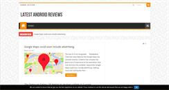 Desktop Screenshot of latestandroidreviews.com